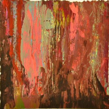 Original Abstract Expressionism Abstract Paintings by Giuseppe Valente