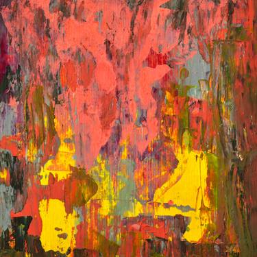 Original Abstract Expressionism Abstract Paintings by Giuseppe Valente