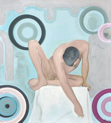 Original Nude Paintings by Giuseppe Valente