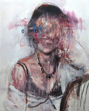 Print of Expressionism Portrait Paintings by Kim Byungkwan