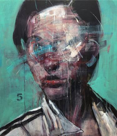 Print of Expressionism Portrait Paintings by Kim Byungkwan