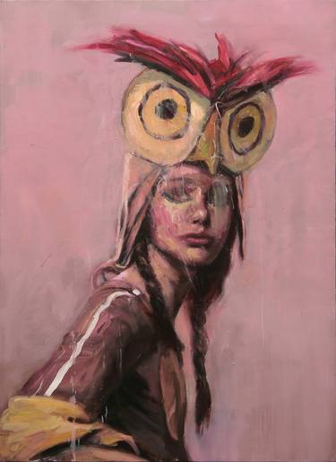 Saatchi Art Artist Kim Byungkwan; Painting, “’Owl’” #art