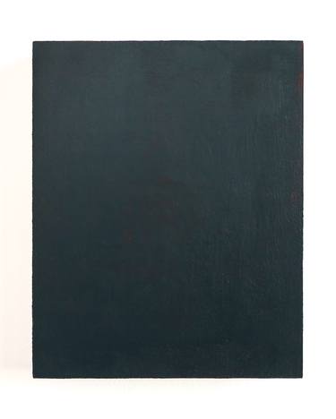 Untitled (Black-Green Over Red) thumb