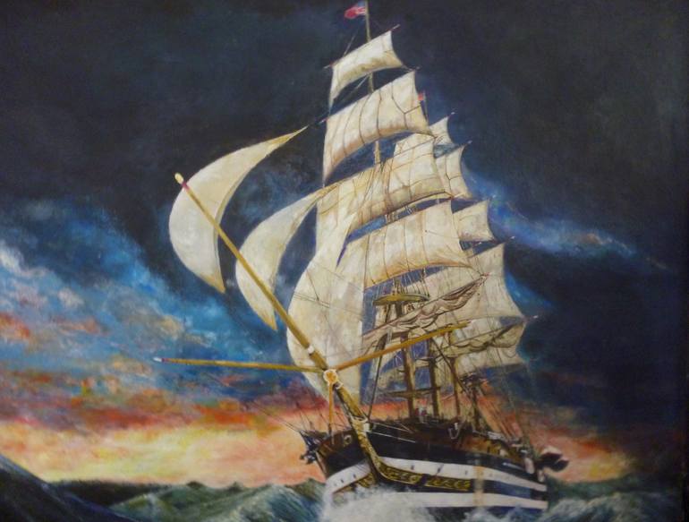 Amerigo Vespucci Painting by Robert Chesney