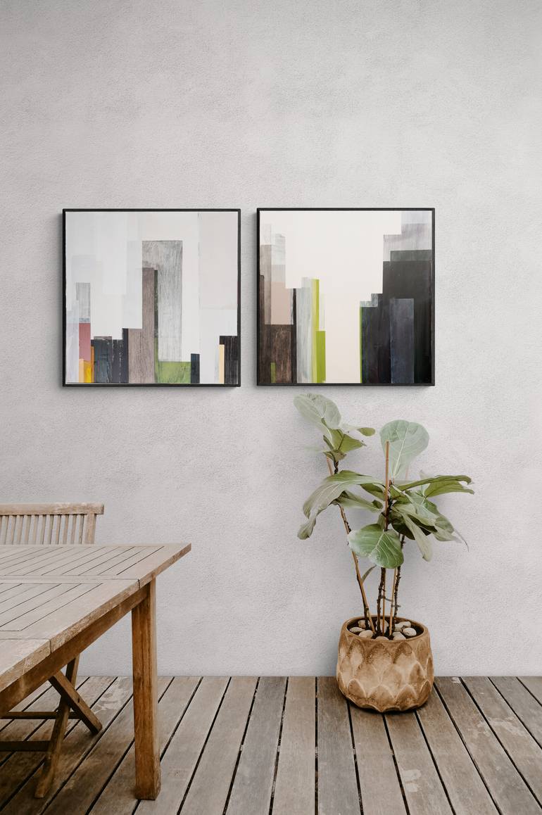 Original Abstract Landscape Painting by Michelle Wickland