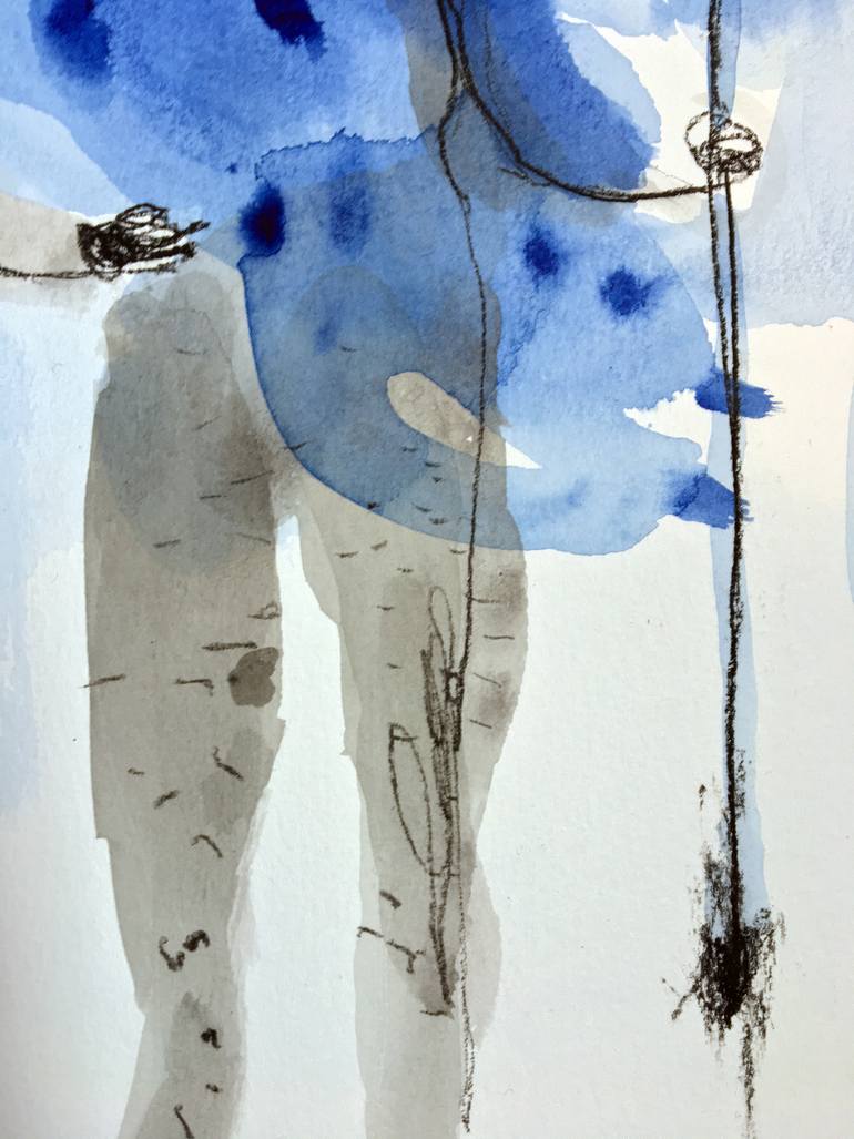 Original Figurative Fantasy Drawing by Wendell Mcshine