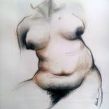 NUDE-I Drawing by Abak Kundu | Saatchi Art
