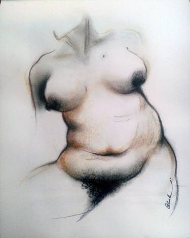 Print of Figurative Erotic Drawings by ABAK KUNDU