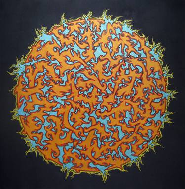 Original Abstract Patterns Paintings by Stefano Barbaresco