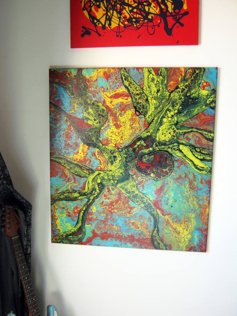 Original Abstract Painting by Stefano Barbaresco