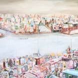 Elbe River by Jasmin Hilmer