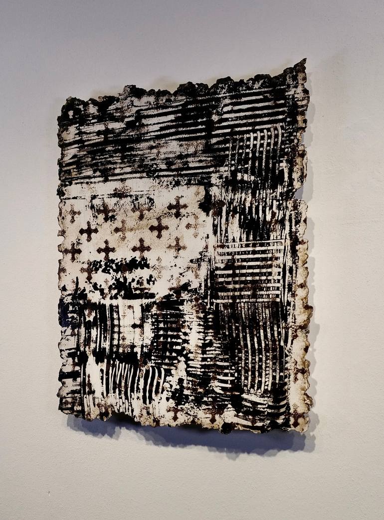 Original Abstract Expressionism Abstract Painting by Luca Brandi