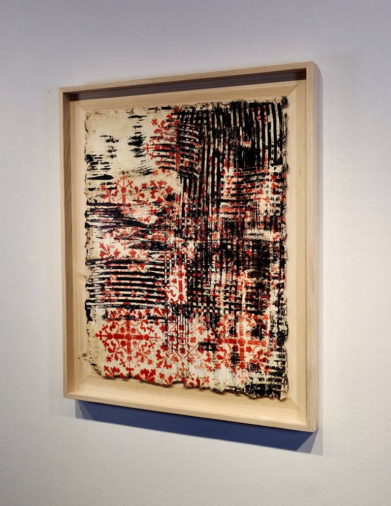 Original Abstract Expressionism Abstract Painting by Luca Brandi