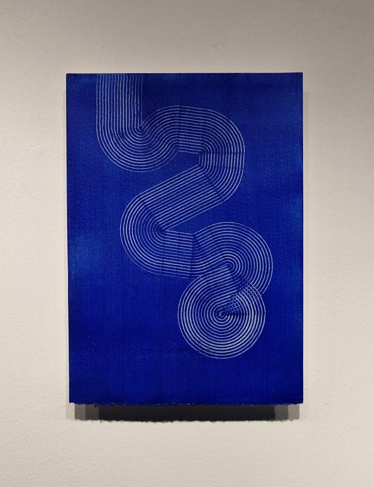 Original Abstract Expressionism Abstract Painting by Luca Brandi