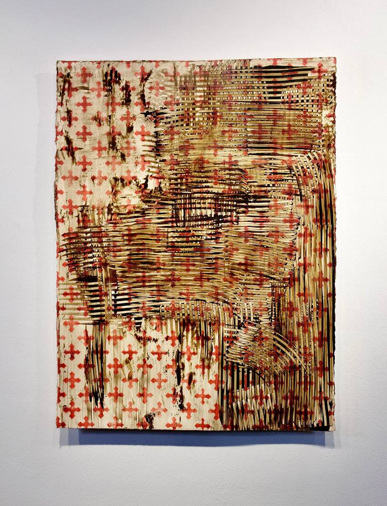 Original Abstract Expressionism Abstract Painting by Luca Brandi