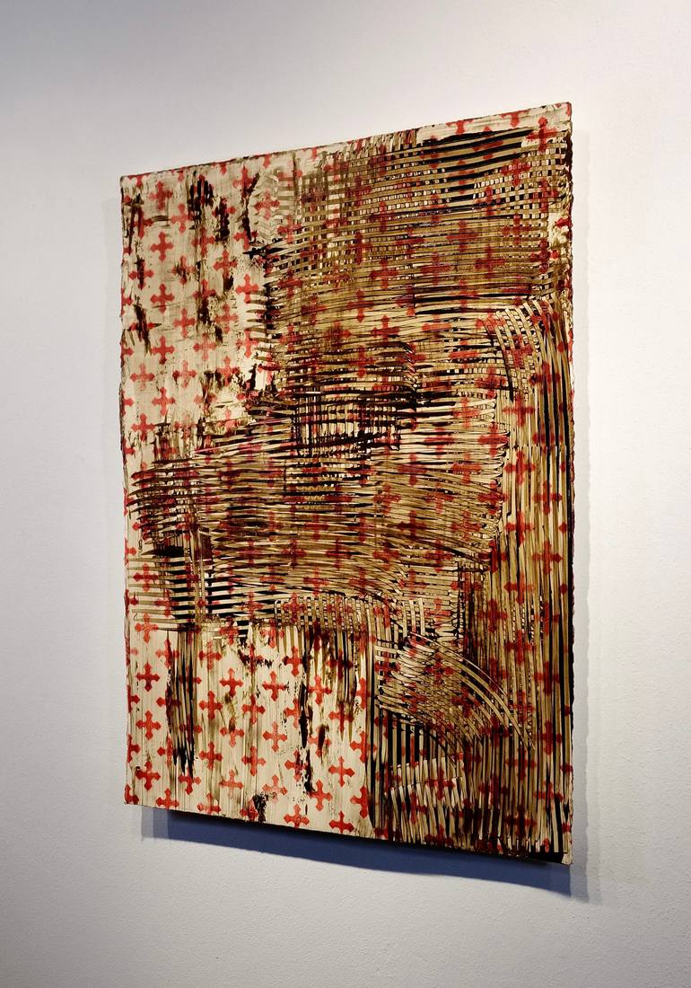 Original Abstract Expressionism Abstract Painting by Luca Brandi