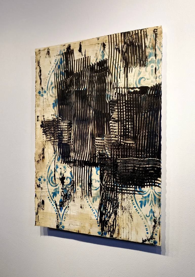 Original Abstract Expressionism Abstract Painting by Luca Brandi