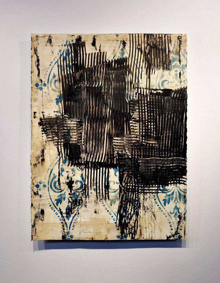 Original Abstract Expressionism Abstract Painting by Luca Brandi