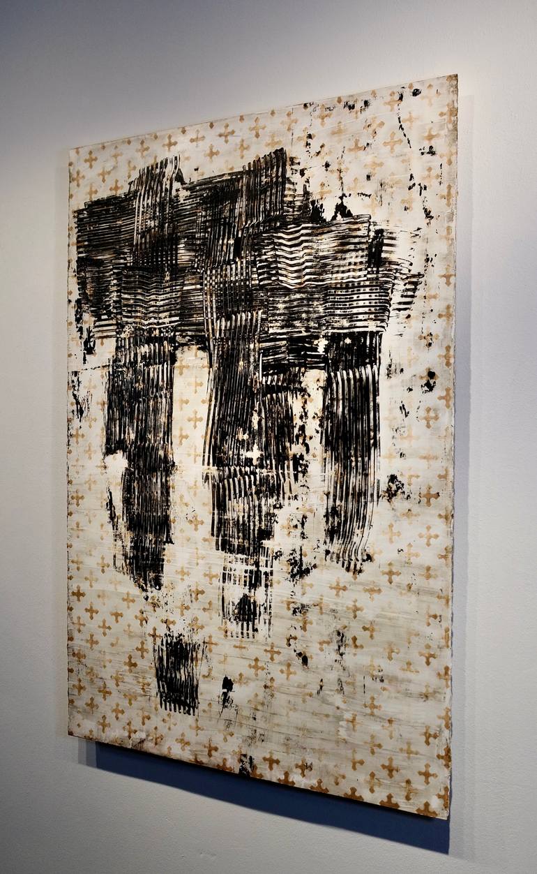 Original Abstract Expressionism Abstract Painting by Luca Brandi