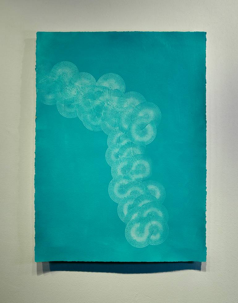 Original Abstract Expressionism Abstract Painting by Luca Brandi