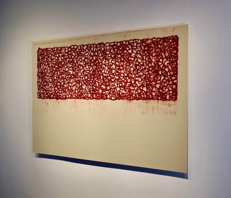 Original Abstract Expressionism Abstract Painting by Luca Brandi