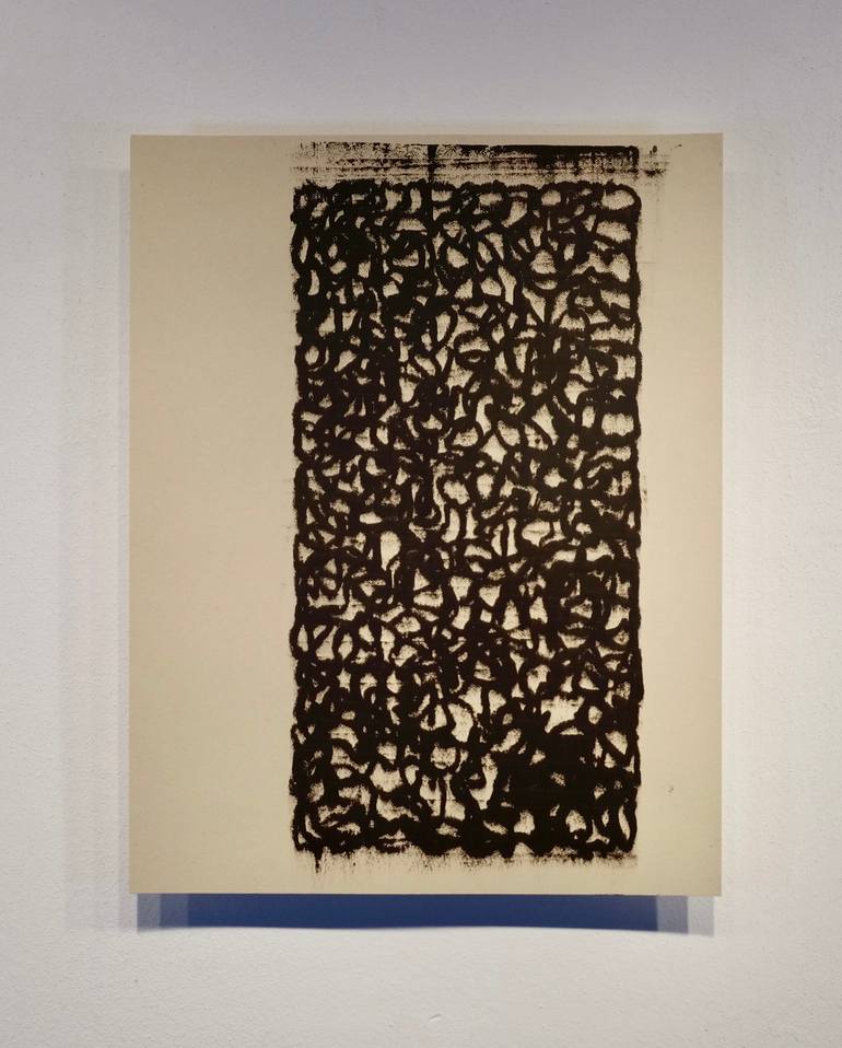 Original Abstract Expressionism Abstract Painting by Luca Brandi