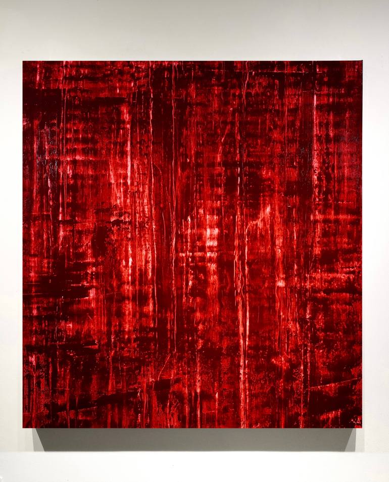 Original Abstract Expressionism Abstract Painting by Luca Brandi