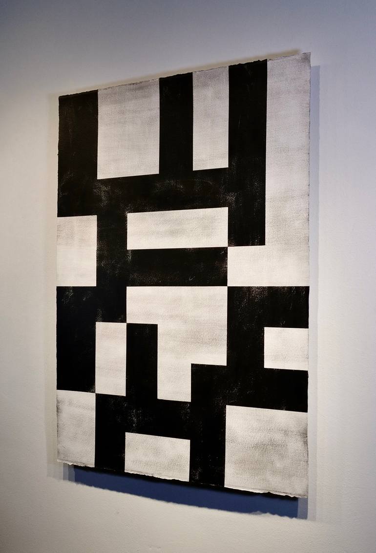 Original Abstract Expressionism Abstract Painting by Luca Brandi