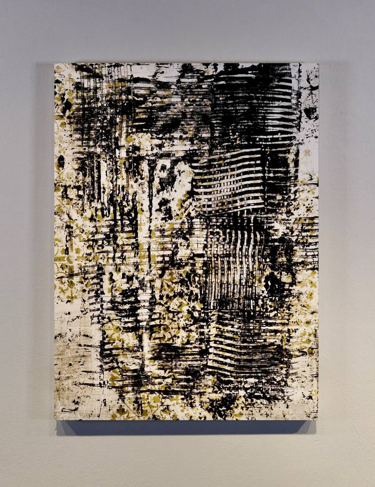 Original Abstract Expressionism Abstract Painting by Luca Brandi