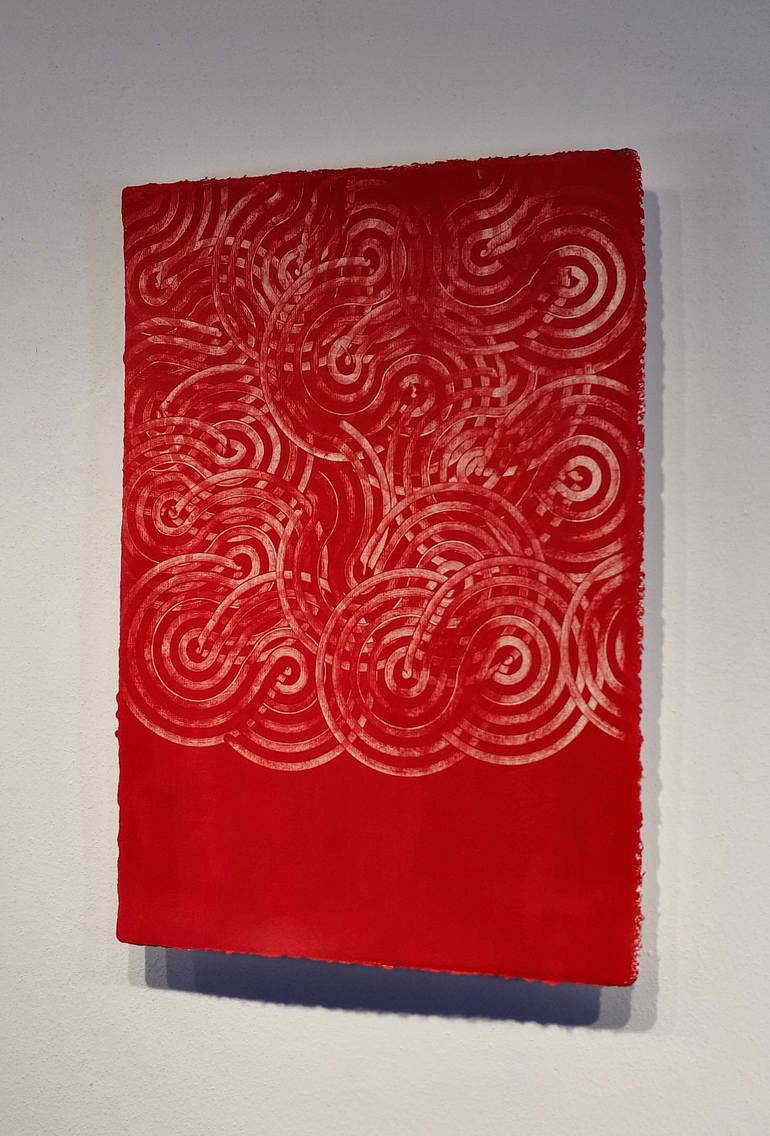 Original Abstract Expressionism Abstract Painting by Luca Brandi