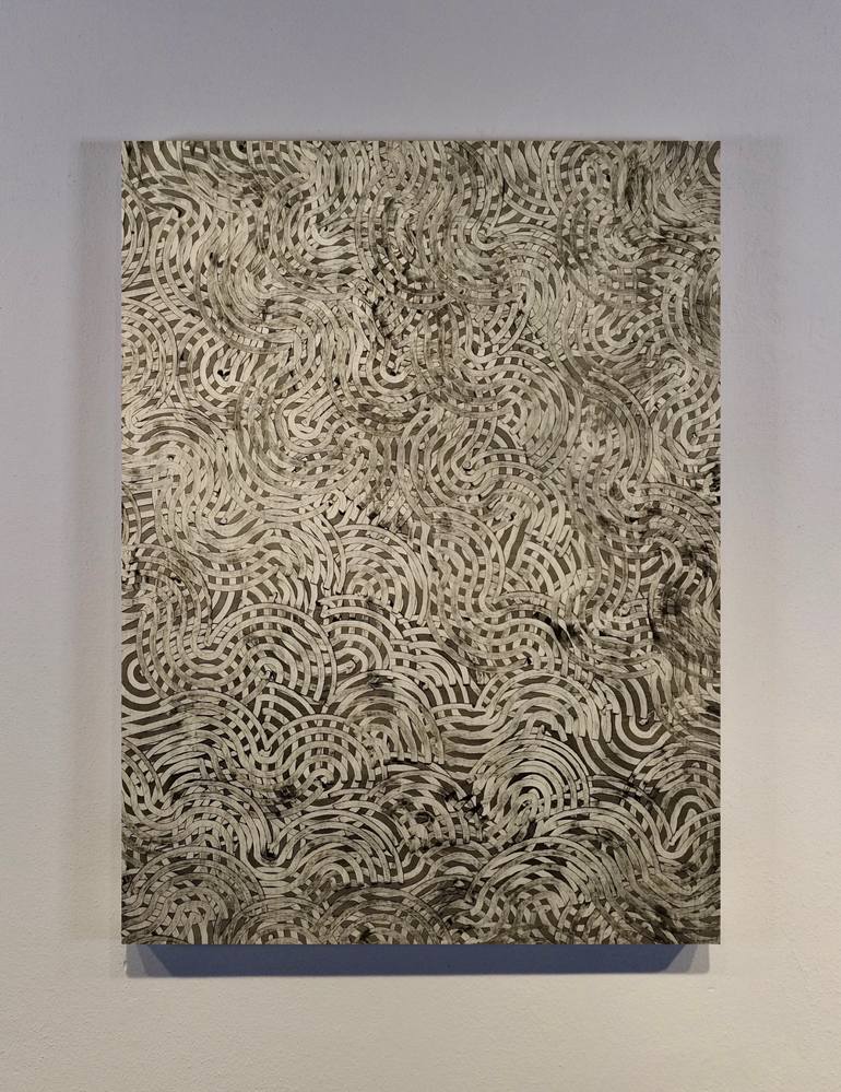 Original Abstract Expressionism Abstract Painting by Luca Brandi