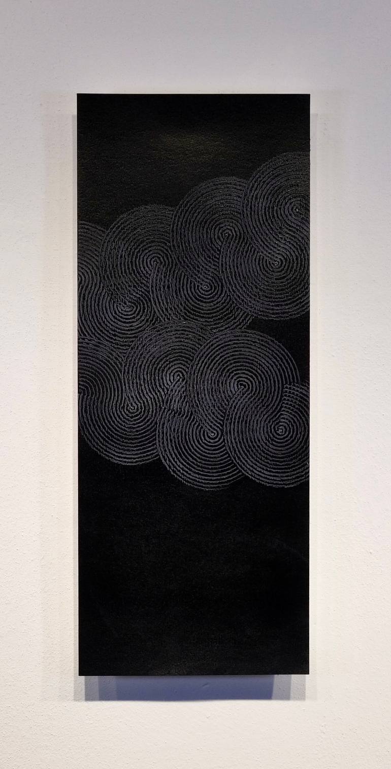 Original Abstract Expressionism Abstract Painting by Luca Brandi