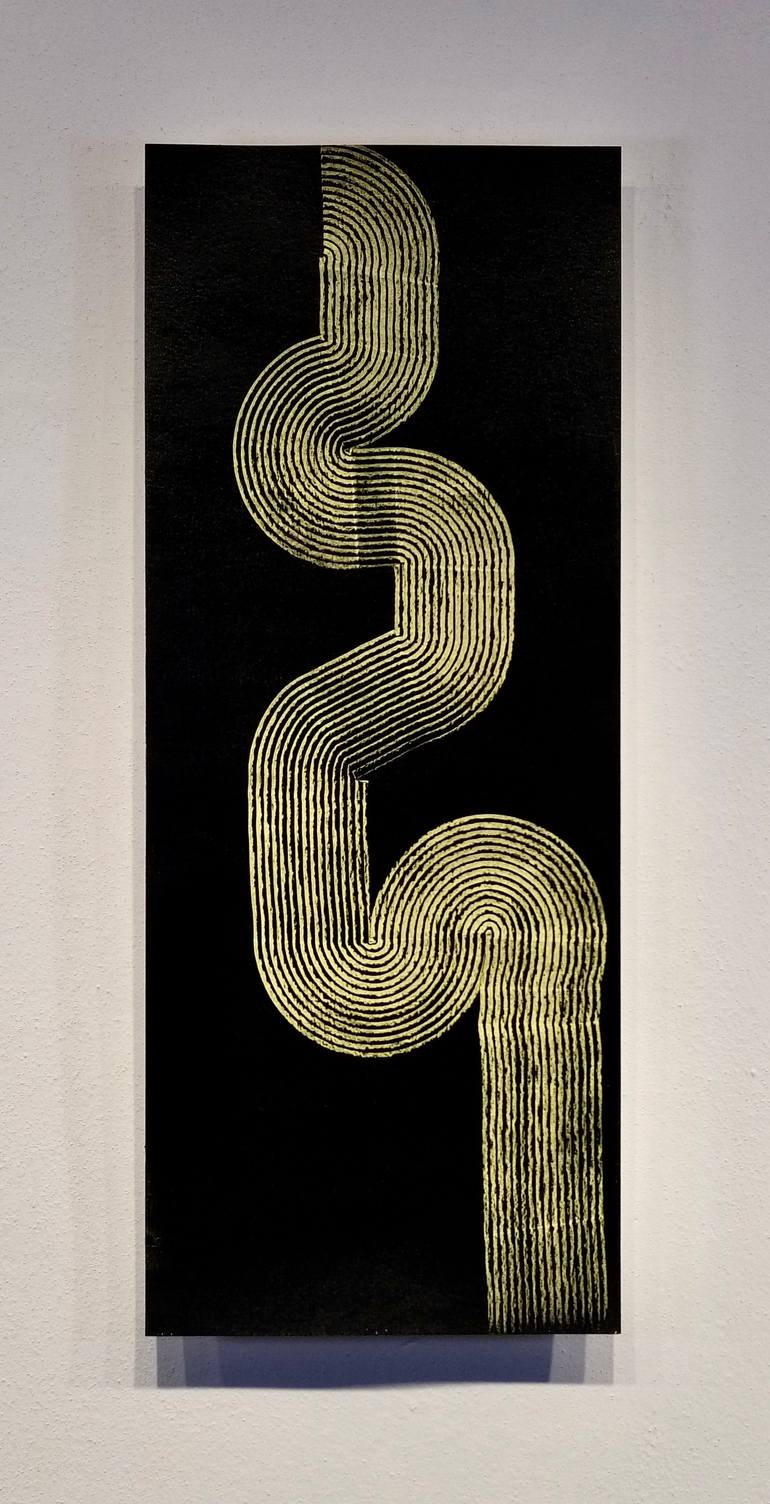 Original Abstract Expressionism Abstract Painting by Luca Brandi