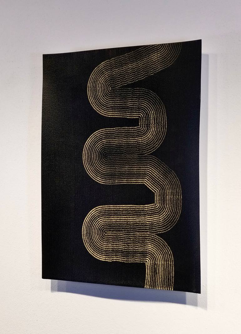Original Minimalism Abstract Painting by Luca Brandi