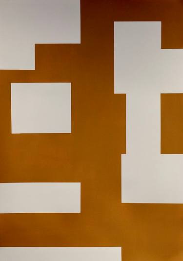 Original Minimalism Abstract Paintings by Luca Brandi