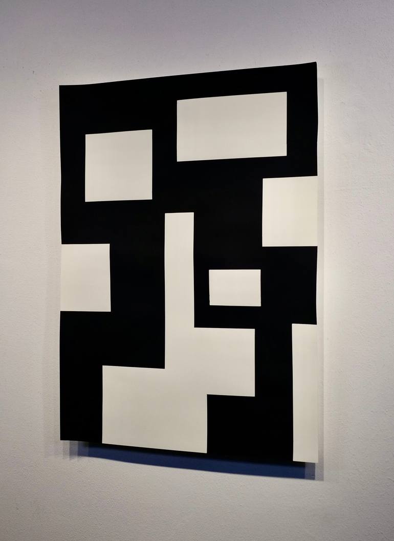 Original Minimalism Abstract Painting by Luca Brandi