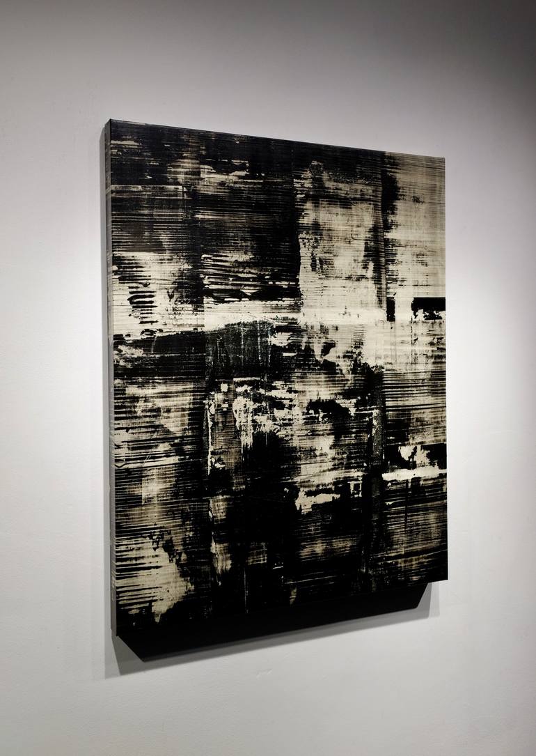 Original Abstract Expressionism Abstract Painting by Luca Brandi