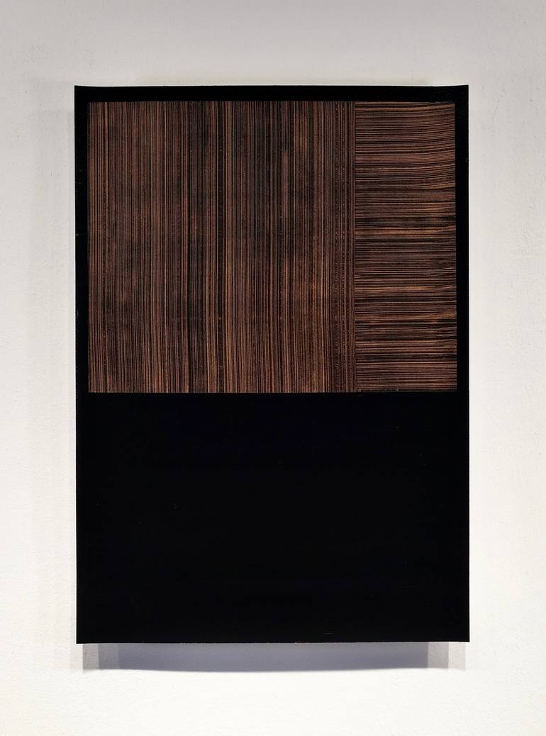 Original Abstract Expressionism Abstract Painting by Luca Brandi