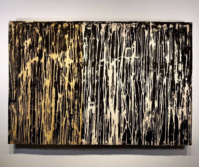 Original Abstract Expressionism Abstract Painting by Luca Brandi