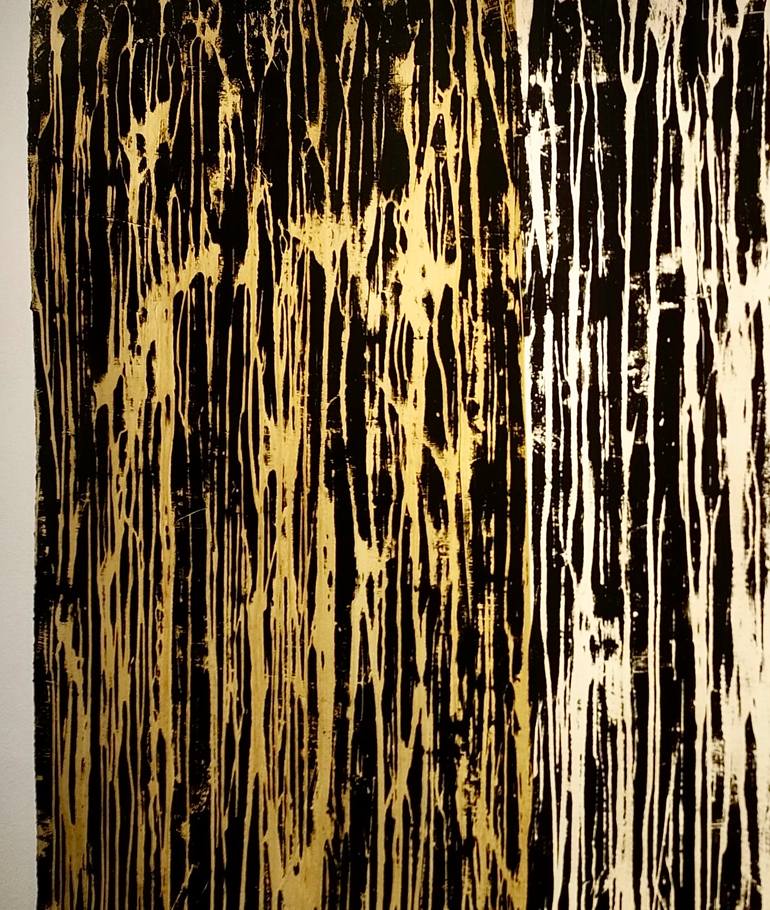 Original Abstract Expressionism Abstract Painting by Luca Brandi