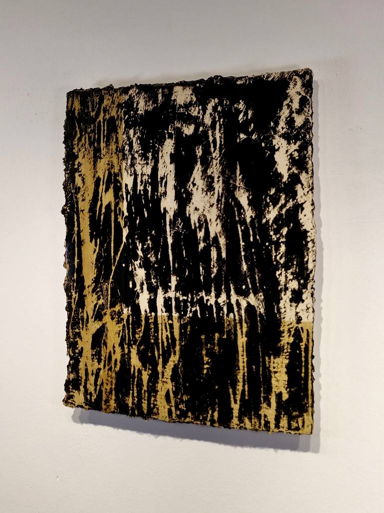Original Abstract Expressionism Abstract Painting by Luca Brandi