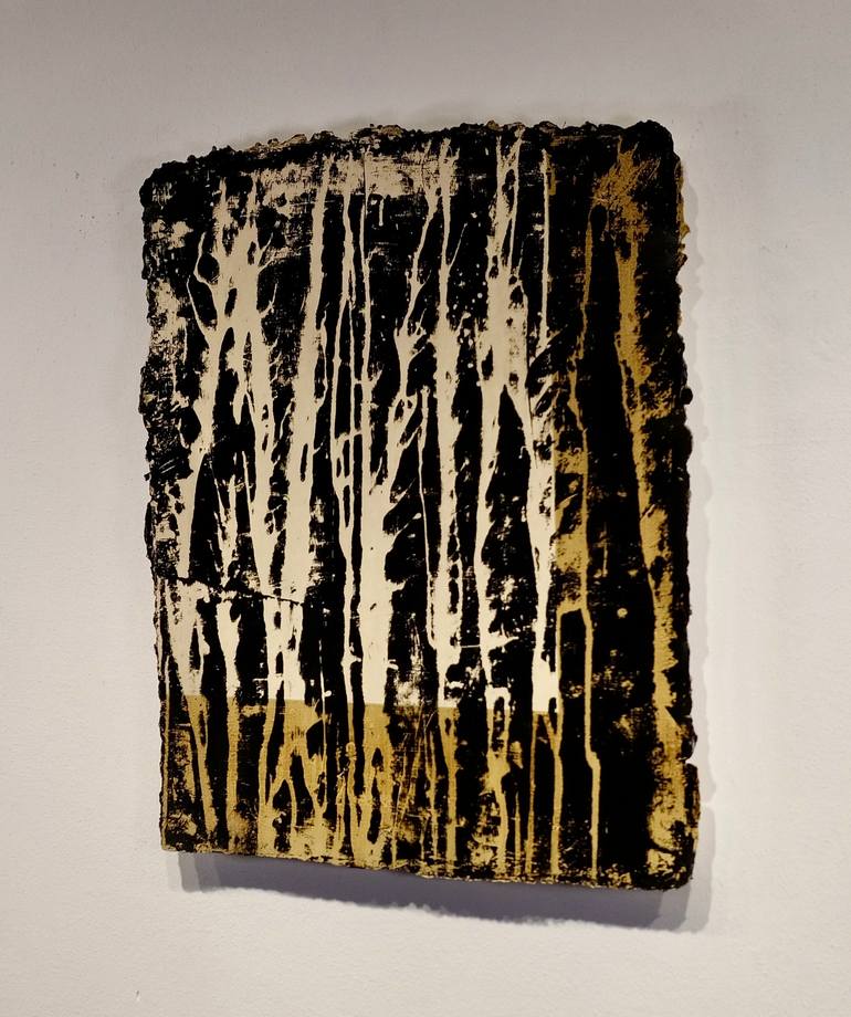 Original Abstract Expressionism Abstract Painting by Luca Brandi