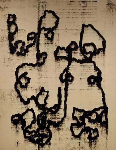 Original Abstract Expressionism Abstract Paintings by Luca Brandi