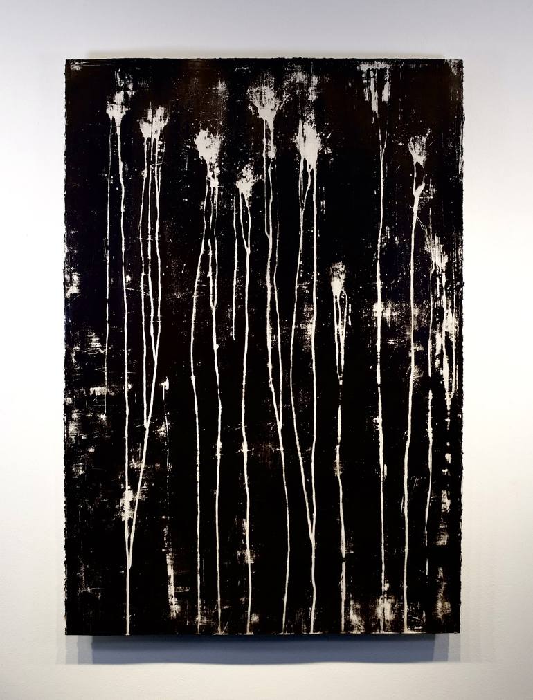 Original Abstract Expressionism Abstract Painting by Luca Brandi