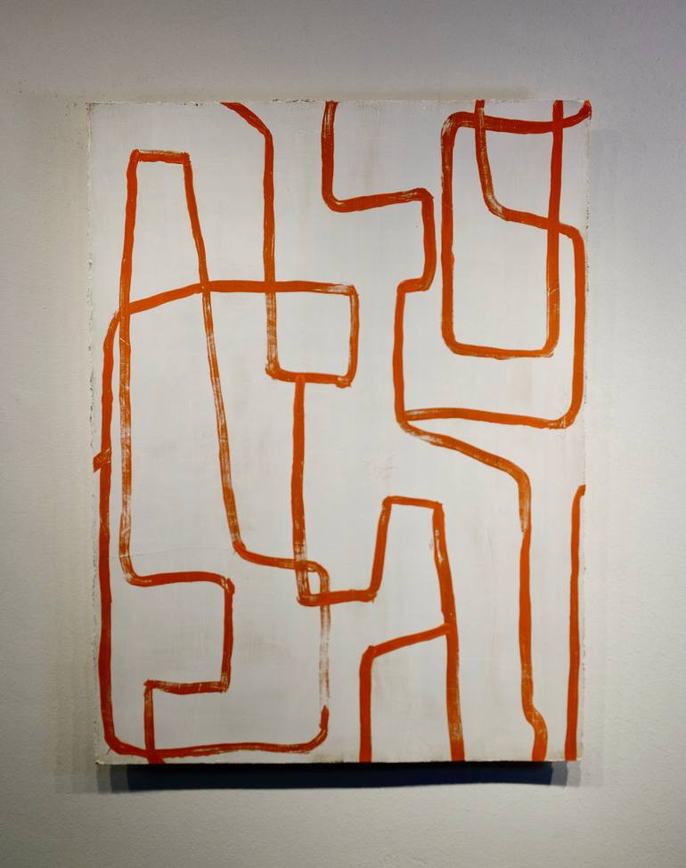 Original Abstract Expressionism Abstract Painting by Luca Brandi