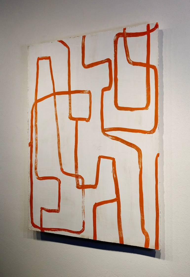 Original Abstract Expressionism Abstract Painting by Luca Brandi