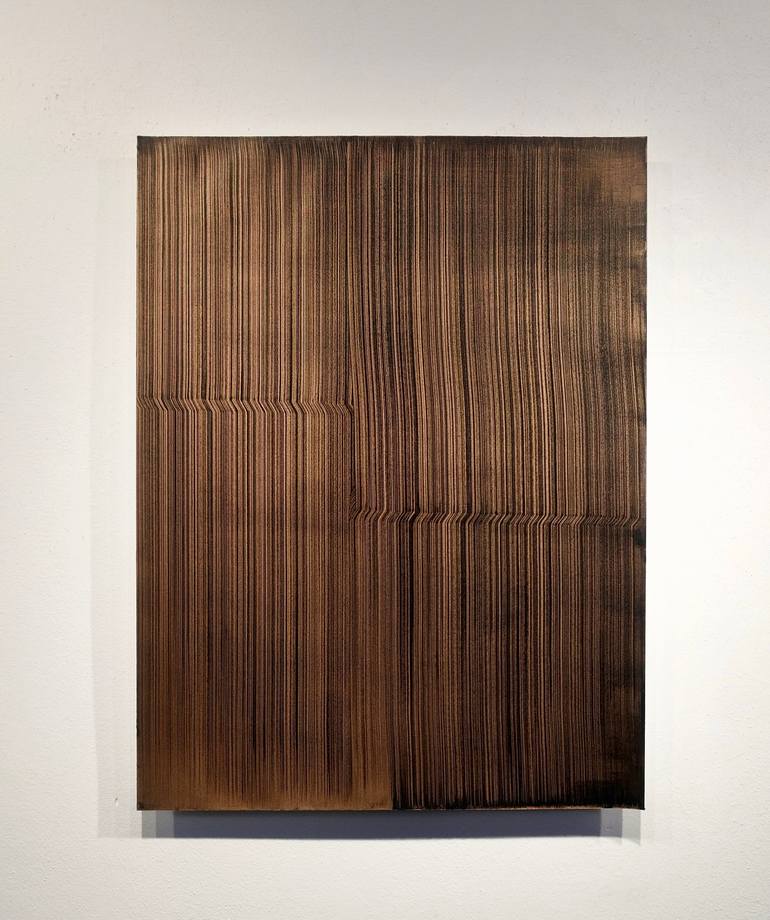 Original Abstract Expressionism Abstract Painting by Luca Brandi