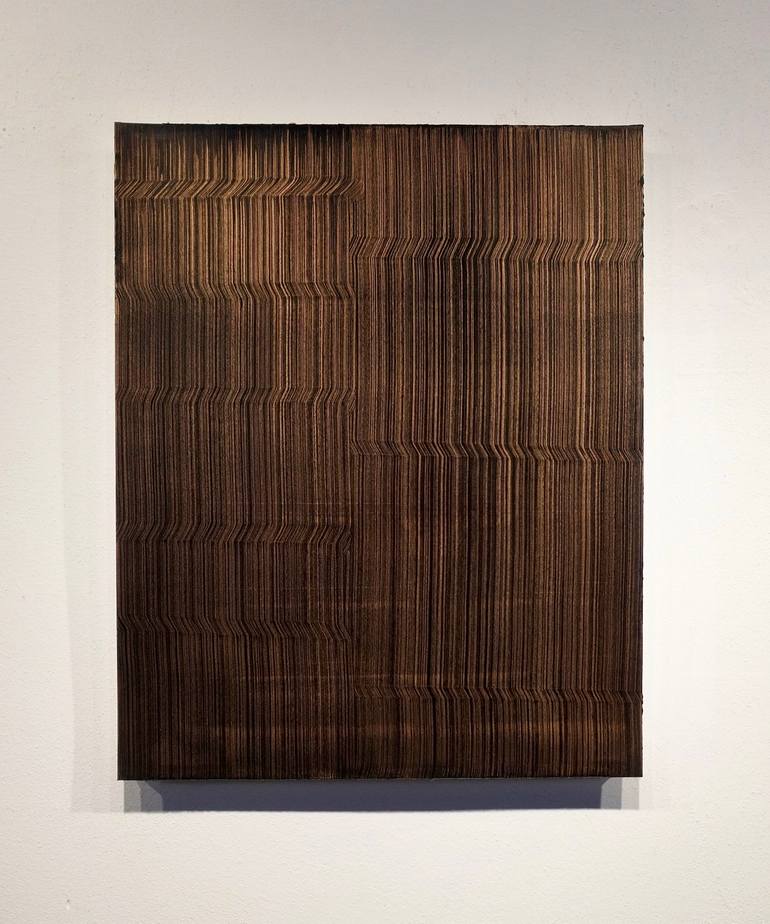 Original Abstract Expressionism Abstract Painting by Luca Brandi