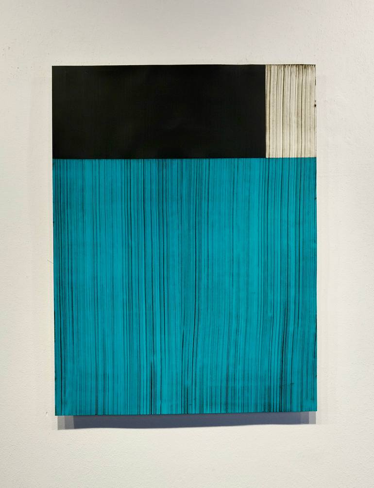 Original Abstract Expressionism Abstract Painting by Luca Brandi