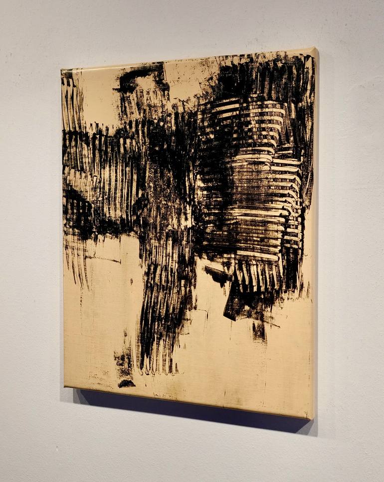 Original Abstract Expressionism Abstract Painting by Luca Brandi